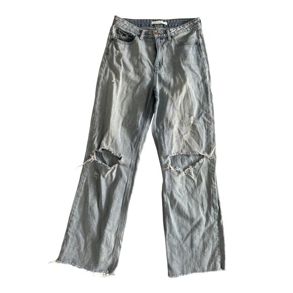 ALTARD STATE Wide Leg Distressed Jeans  Size 29 - Picture 1 of 7